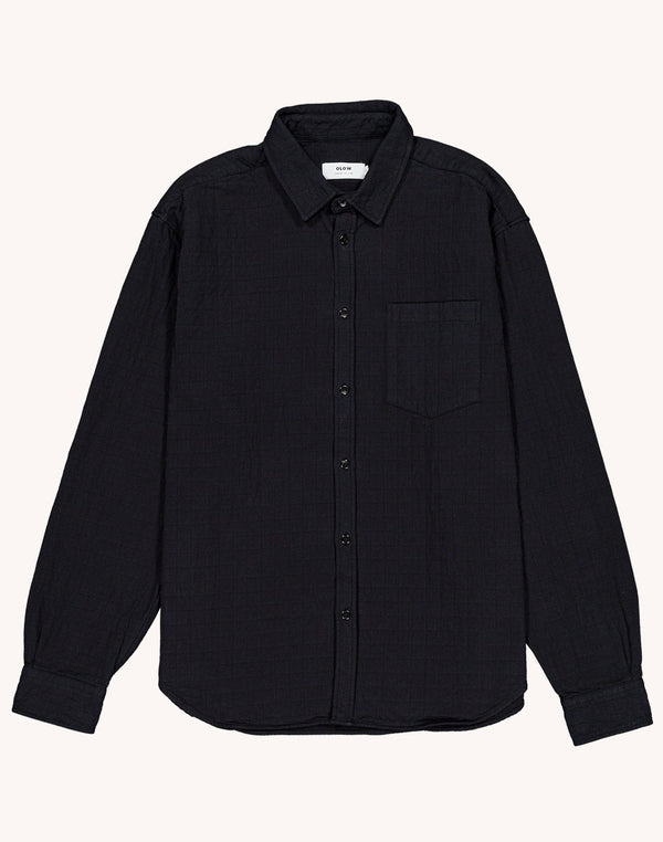 Chemise Nago Jalisco Noir en coton – OLOW