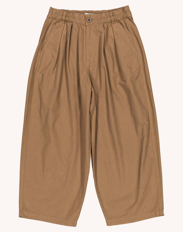 Pantalon Cargeot Taupe en coton bio – OLOW