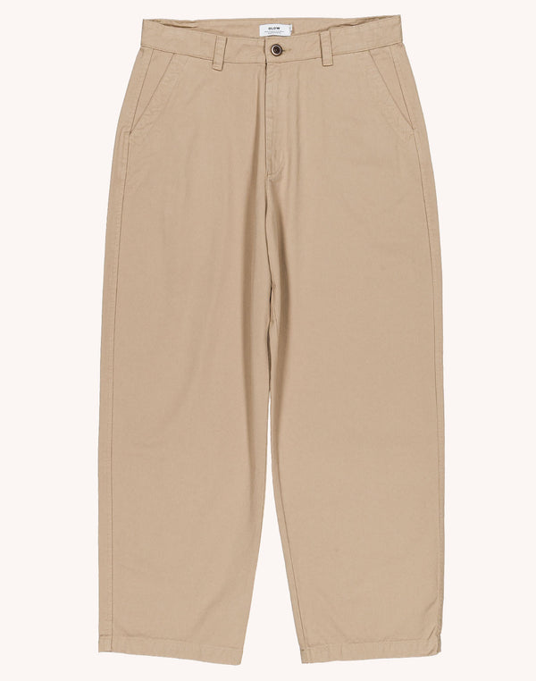 Pantalon Slack Sable en sergé coton bio – OLOW