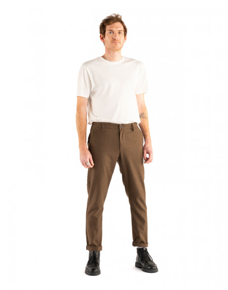 Pantalon Chino marron