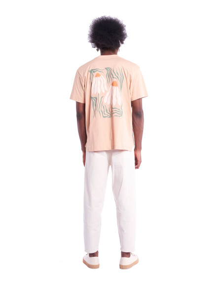 Echinacea tee shirt - Orange