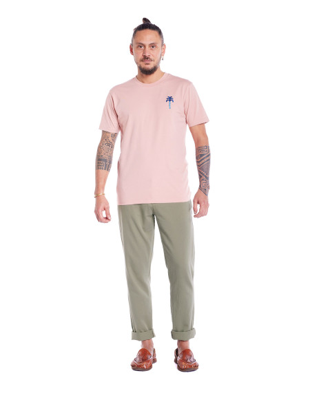 Icaria tee shirt - Pastel Pink