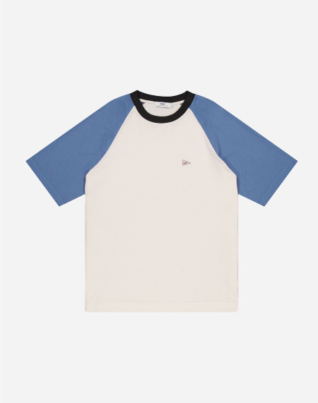 T-shirt Harper ample bleu azur