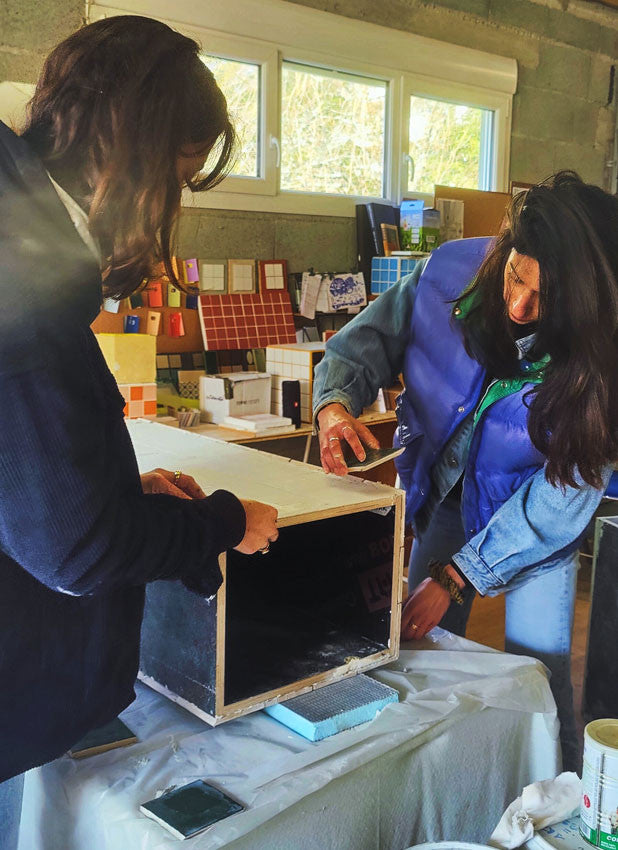 De la céramique recyclée au design de mobilier