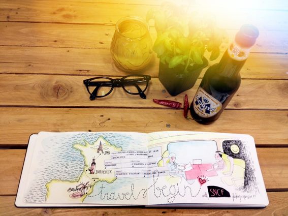 Sam & Ana ——-< on the road