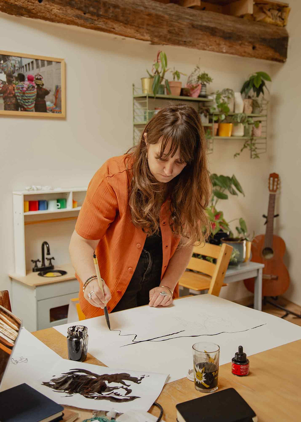 Dans l'antre paisible de Juliette Manceau, 3ème DA de OLOW