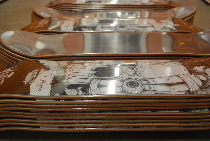 Livraison Boards OLOW X ANTIZ