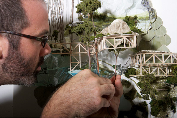 Gregory Euclide, la nature en origami