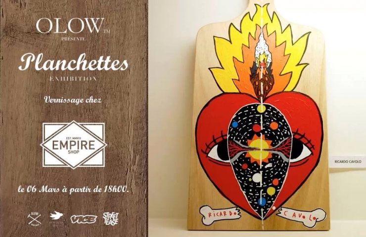 Vernissage « Planchettes » chez EMPIRE