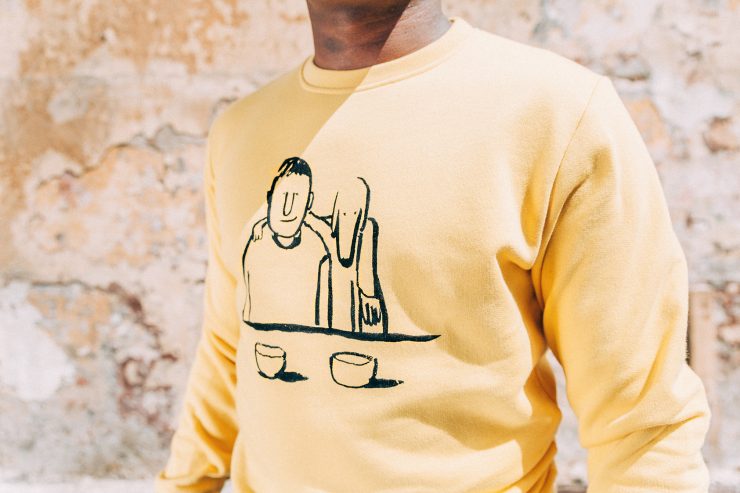 Collection capsule OLOW x Jean Jullien – « Club Dimanche »