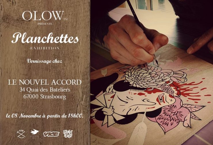Strasbourg : 2ème étape de la « Planchettes – Exhibition ».