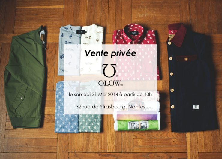 Vente privée OLOW à Nantes