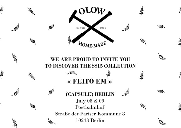 (CAPSULE) // OLOW SS15