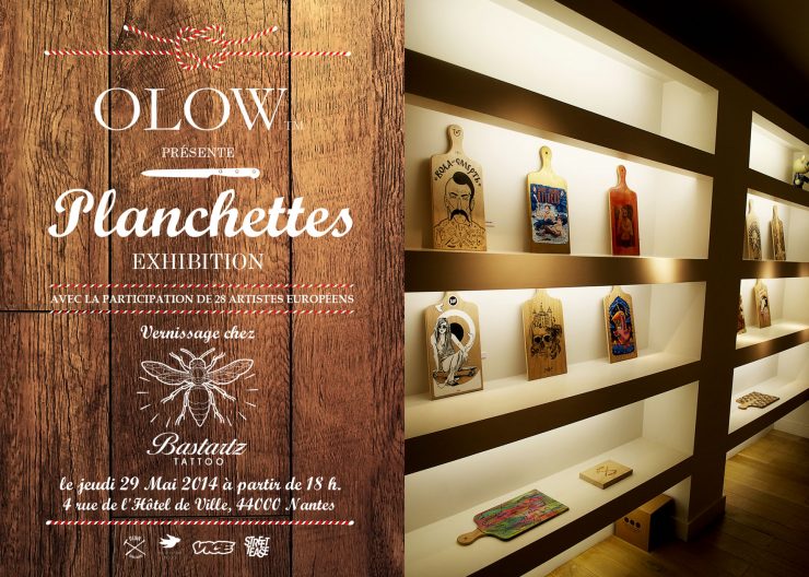 Vernissage « Planchettes » chez Bastartz Tattoo
