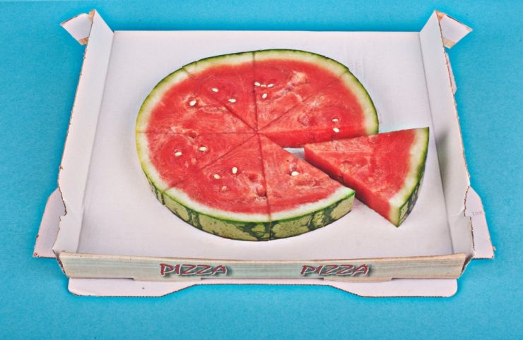 La pizza-pastèque
