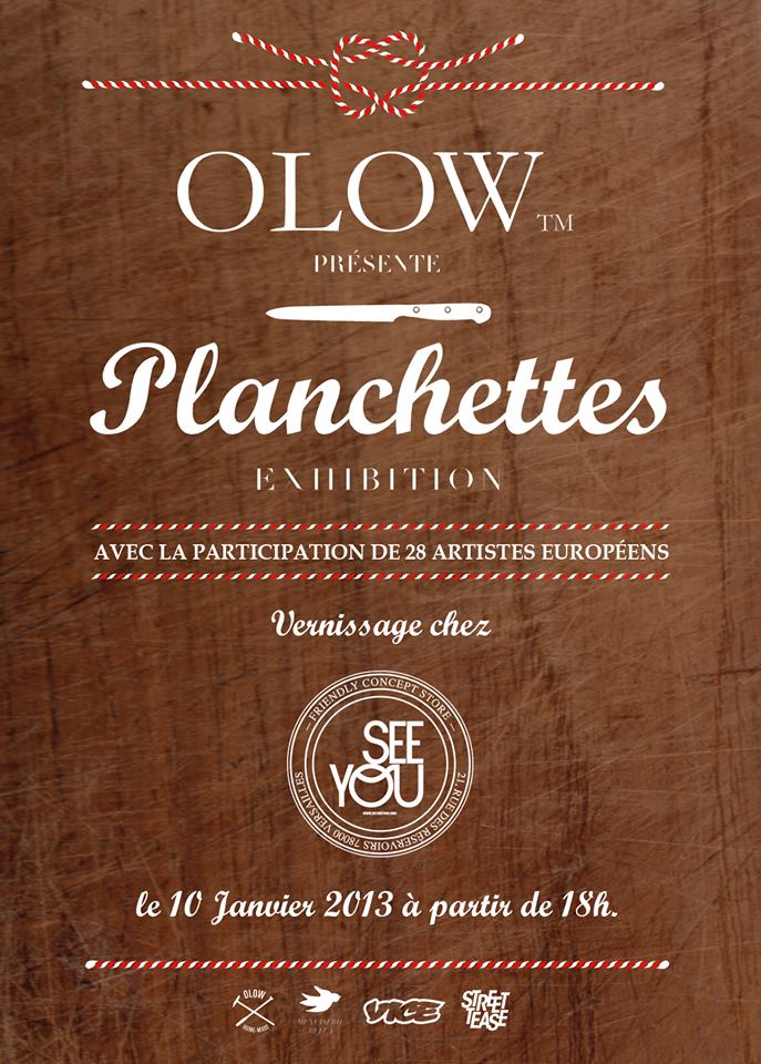Vernissage « Planchettes – Exhibition » chez See You
