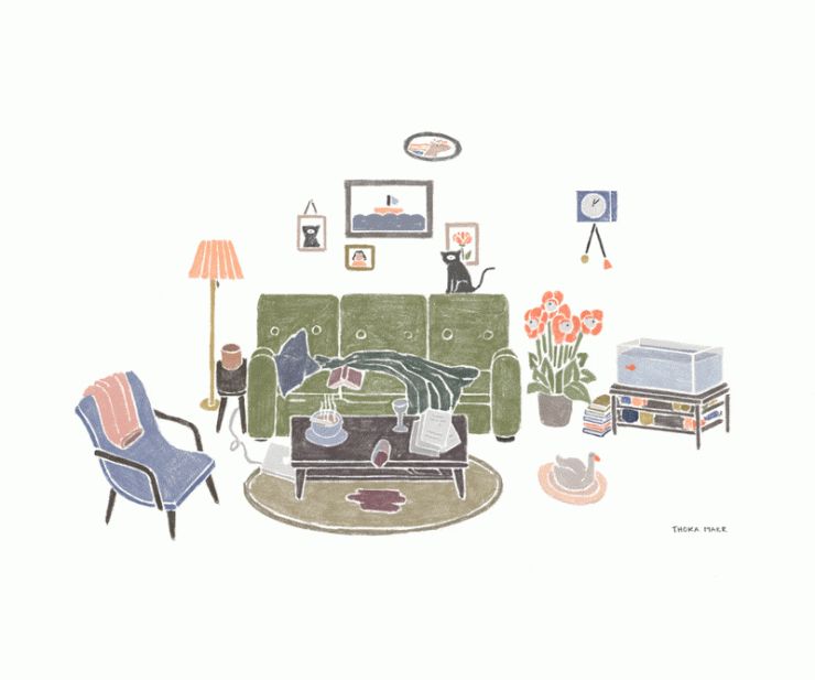 ITW – Thoka Maer, illustrations digitales
