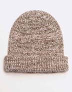 Bonnet Falco Beige-Kaki Chiné en laine mérinos extra-fine – OLOW