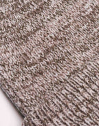 Bonnet Falco Beige-Kaki Chiné en laine mérinos extra-fine – OLOW
