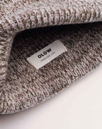 Bonnet Falco Beige-Kaki Chiné en laine mérinos extra-fine – OLOW