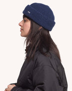 Bonnet Laban Bleu en laine mérinos extra-fine – OLOW