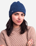 Bonnet Odyssée bleu chiné
