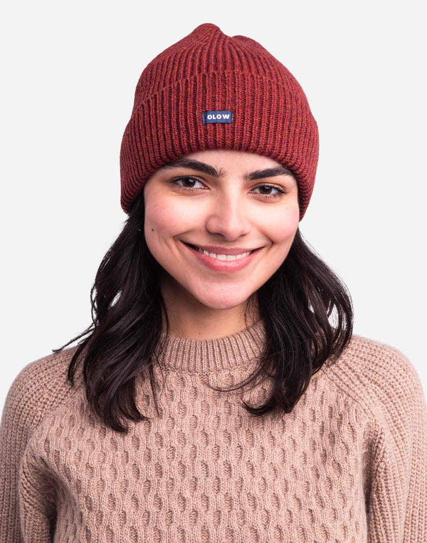 Bonnet Odyssée rouille chiné