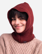 Cagoule Hood rouille chiné