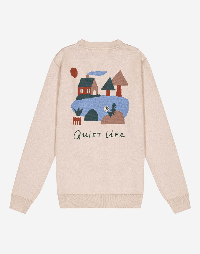 Cardigan Cardi quiet life beige