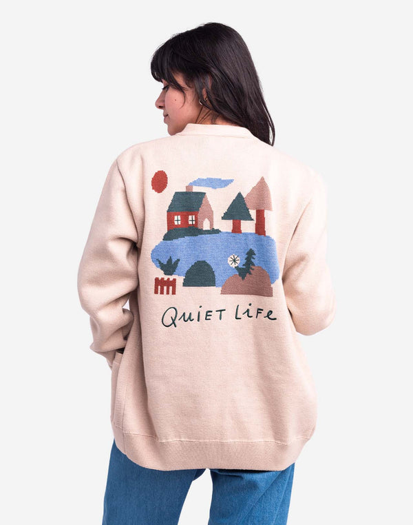 Cardigan Cardi quiet life beige