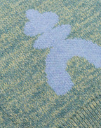 Gilet Kalama Vert Émeraude Chiné en laine recyclée, Polyamide recyclé, Autres fibres recyclées – OLOW