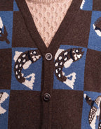 Cardigan sans manches Solway bicolore