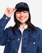 Casquette Creative Life bleu nuit