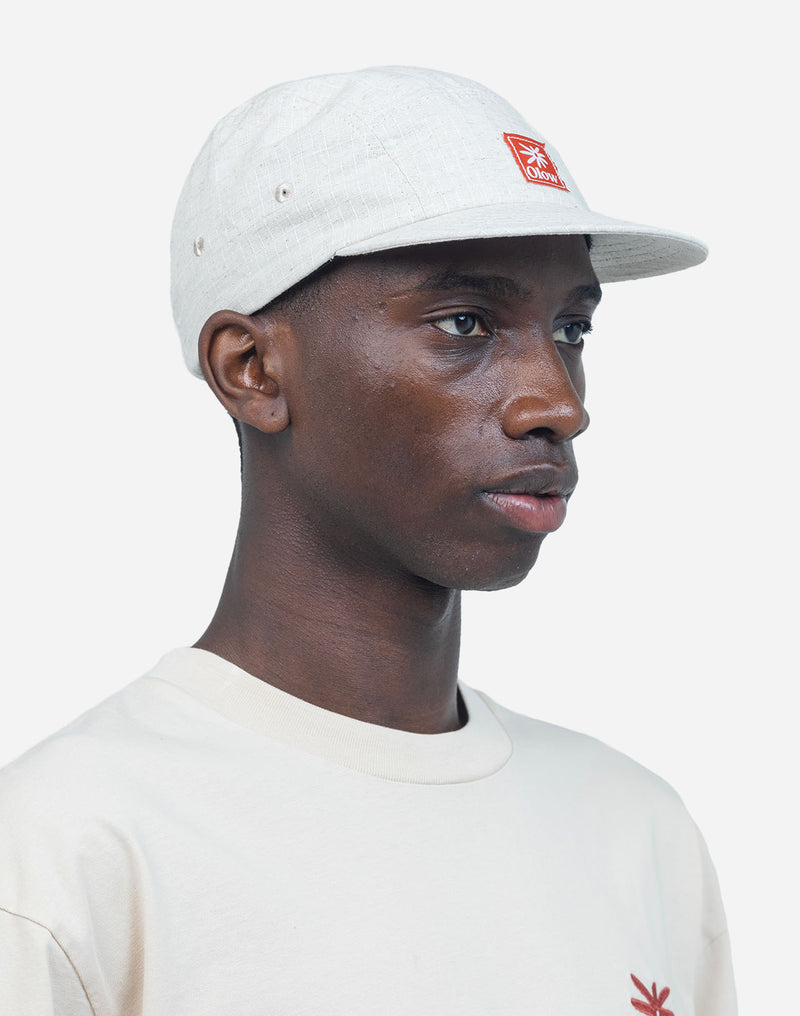 Casquette Five Panel Flower écru