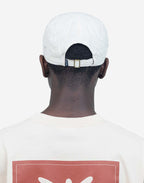 Casquette Five Panel Flower écru