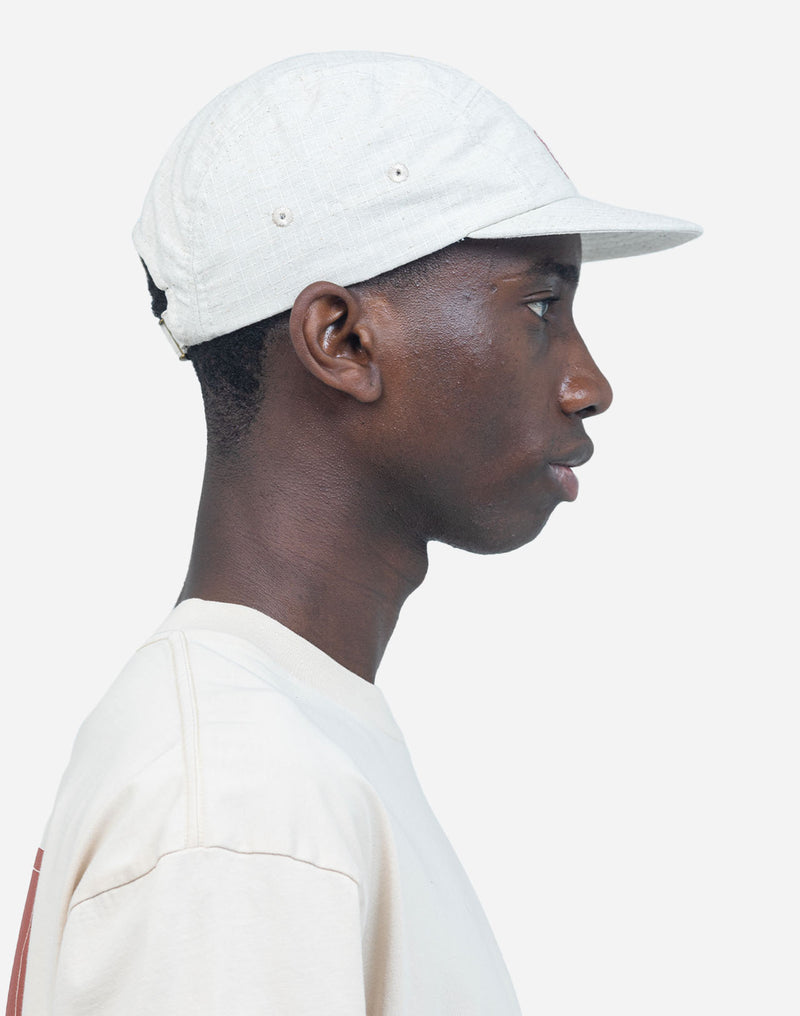 Casquette Five Panel Flower écru