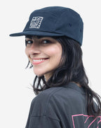 Casquette Five Panel Jazzy bleu nuit