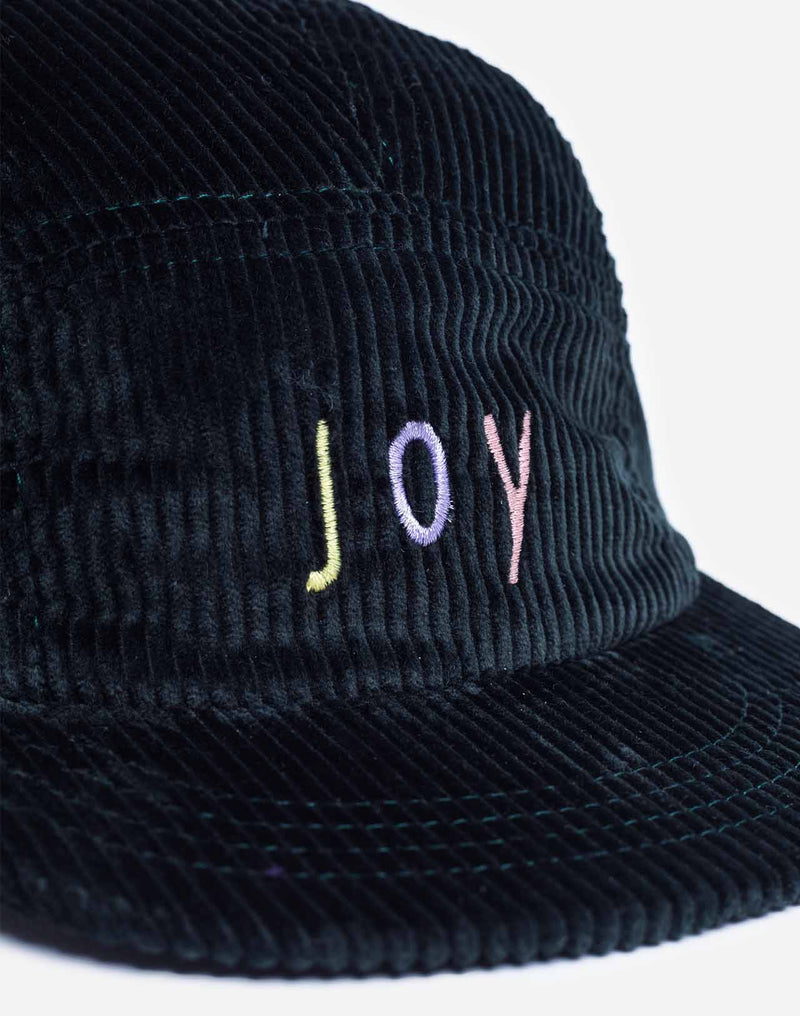 Casquette five panel Joy vert foncé