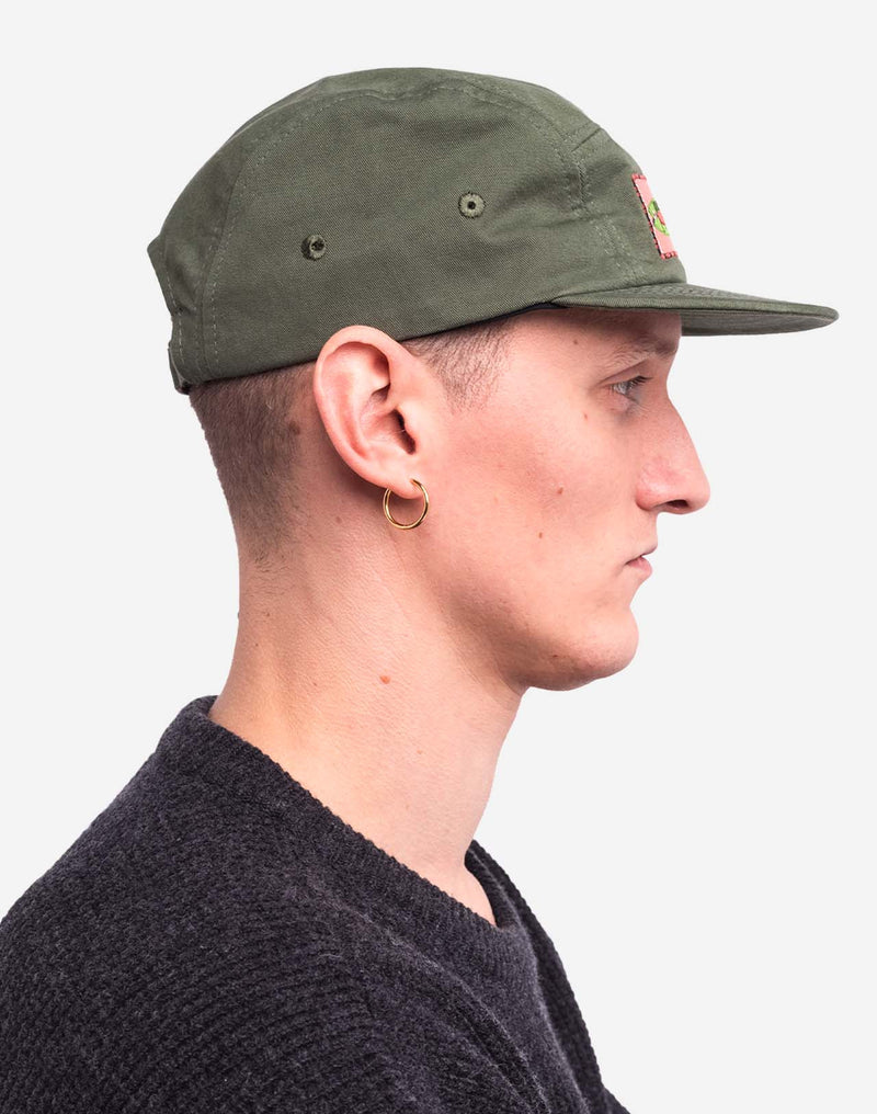 Casquette five panel Pesq kaki