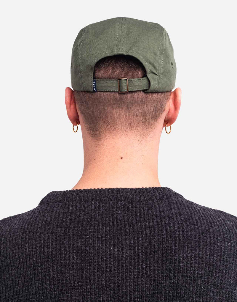 Casquette five panel Pesq kaki