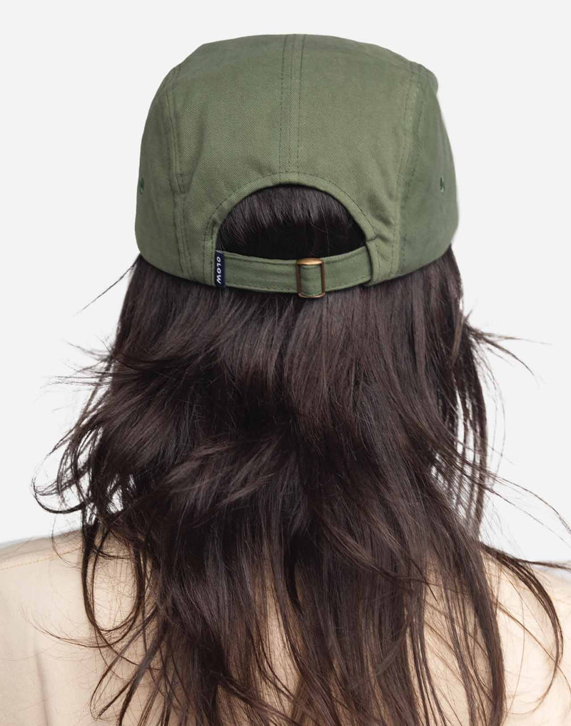Casquette five panel Pesq kaki