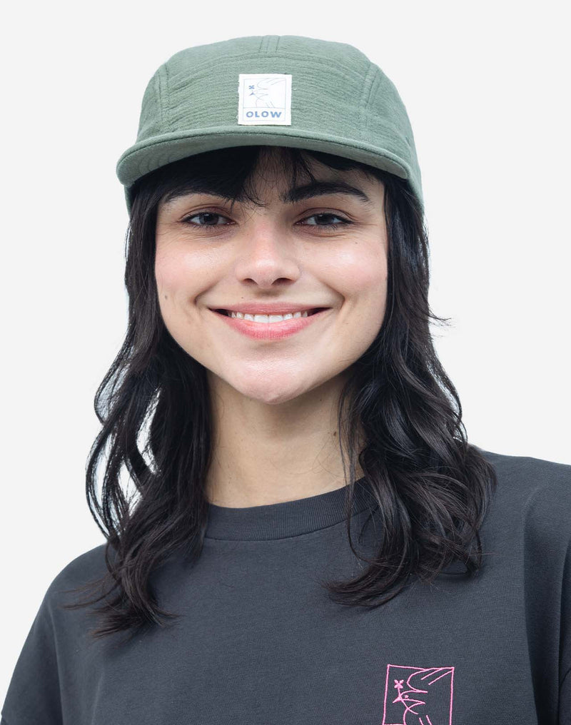 Casquette Five Panel Pomba vert olive