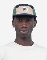 Tricoloured Five Panel Rocklin cap