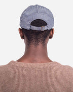 Casquette Flag denim rayé