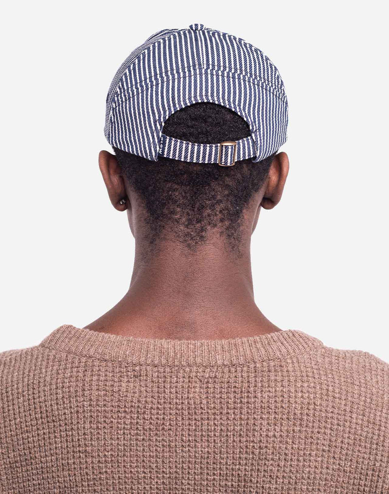 Casquette Flag denim rayé
