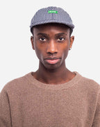 Casquette Flag denim rayé
