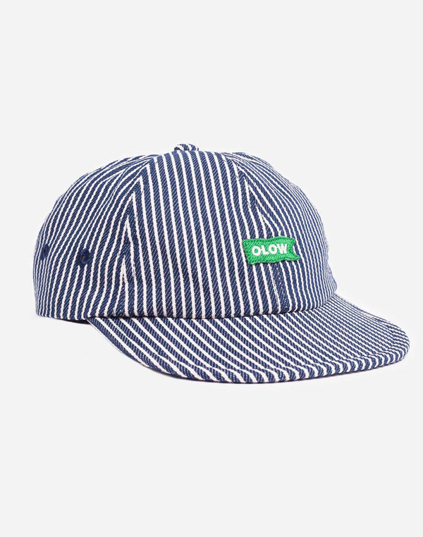 Casquette Flag denim rayé