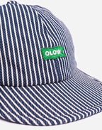 Casquette Flag denim rayé