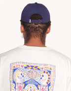 Casquette Six Panel Artisanal Maker Bleu Outremer en sergé coton bio – OLOW