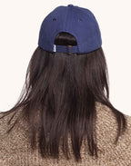 Casquette Six Panel Artisanal Maker Bleu Outremer en sergé coton bio – OLOW